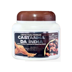 Creme p/ Pernas Castanha da Índia 250g – Bell Corpus