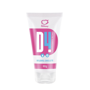 D4 Lubrificante Íntimo Chiclete 60g – Sexy Fantasy