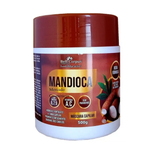 Máscara Capilar Mandioca 500g – Bell Corpus