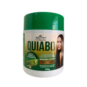 Máscara Capilar Quiabo 500g – Bell Corpus