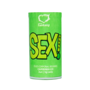 Cápsula Beijável Sex! Caipirinha 2 uni 2g – Sexy Fantasy