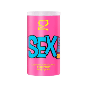 Cápsula Beijável Sex! Chiclete 2 uni 2g – Sexy Fantasy