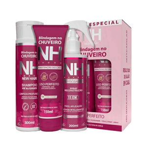 Kit Blindagem No Chuveiro NH New Hair 3 Itens – Belkit