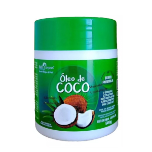 Máscara Capilar Óleo de Coco 500g – Bell Corpus