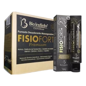 Pomada Fisiofort Premium Caixa c/ 12 unidades – Bio Instinto