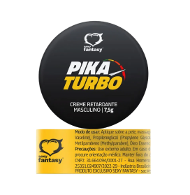 Pomada Retardante Pika Turbo 7,5g – Sexy Fantasy