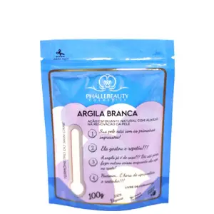 Argila Branca 100g – Phállebeauty