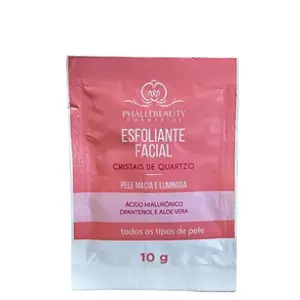 Esfoliante Facial Cristais de Quartzo 10g – Phállebeauty