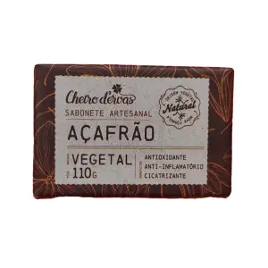 Sabonete Medicinal Açafrão 110g – Cheiro de Ervas